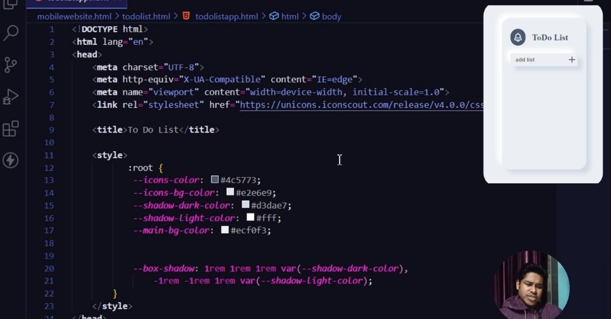Todo List In JavaScript Project | Todo List HTML CSS & JavaScript With ... image.